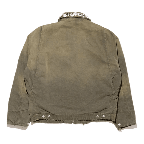 ENFANTS RICHES DÉPRIMÉS Berkley Acid Dealer Work Jacket Faded Green