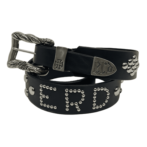 ERD STUD BELT BLACK