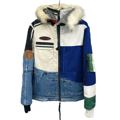 GREG LAUREN RACER RETRO PUFFY MULTI