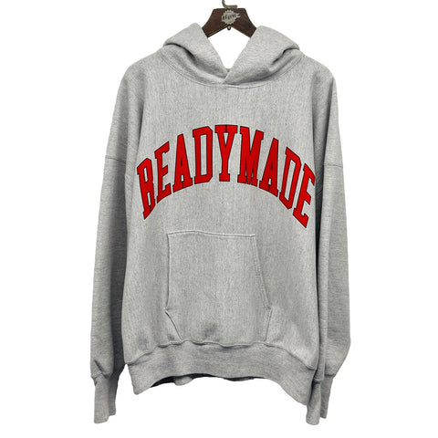 READYMADE ARCH LOGO HOODIE GRAY