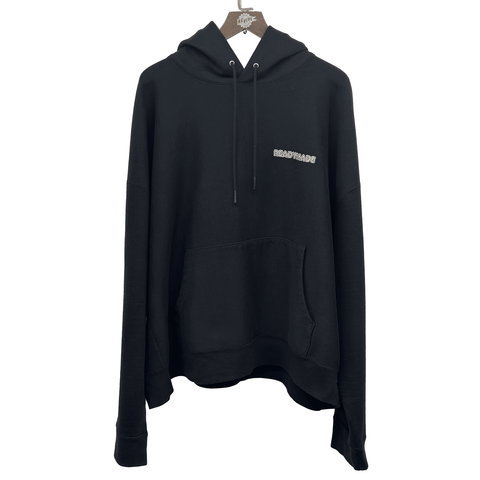 READYMADE BIG LOGO HOODIE BLACK