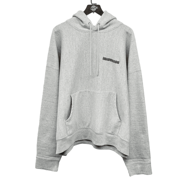 READYMADE BIG LOGO HOODIE GRAY