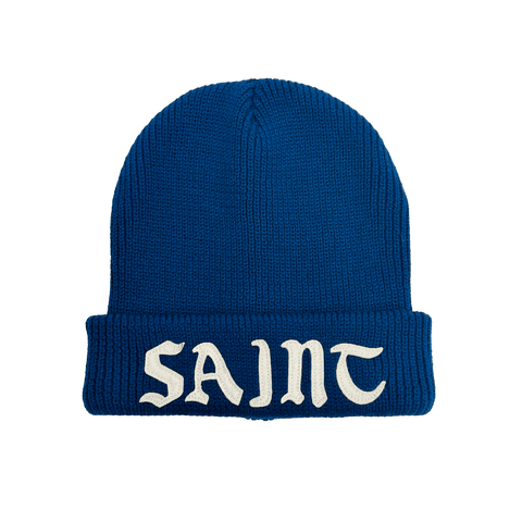 SAINT MICHAEL SAINT KNIT BEANIE NAVY